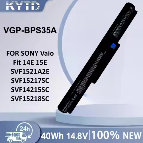 KYTD VGP-BPS35A Battery For SONY Vaio Fit 14E 15E SVF1521A2E SVF15217SC SVF14215SC SVF15218SC BPS35 