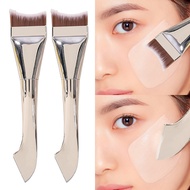 1/2/3Pcs Double-headed Foundation Mask Brush - Professional Beauty Tools - With Mask Scraper - Merma