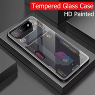 For Asus ROG 7 Case ROG7 5G Full Protected Glass Phone Case For Asus ROG 5 5s 6 ShockProof Cover For ROG Phone 7 5 5S ROG5 Coque