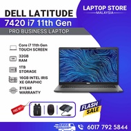 Dell Latitude 7420 i7 11th Gen | 14” Touch Screen | 32GB RAM | 1TB SSD | Ultra Slim Business Laptop 