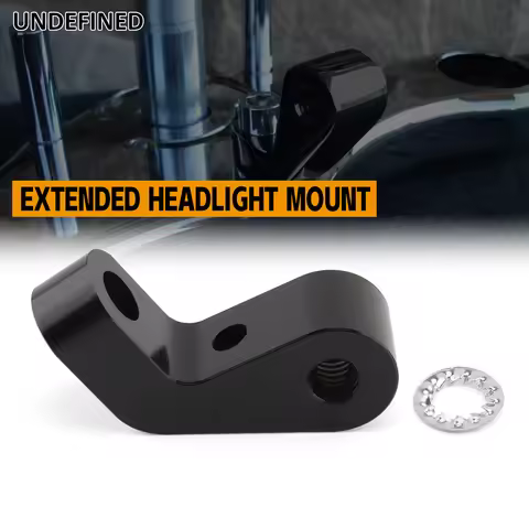 Motorcycle Aluminum Extended Headlight Mount For Harley Touring Sportster Dany Softail Springer Bobb