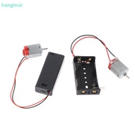 {hangmai} 130 Motor Kit With 2x Battery Storage Case And Switch 16500 RPM Mini Student DIY Electroni