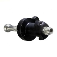 [WHI]Headlight Adjuster Screw ABS Metal Construction Auto Lighting Part For BMW E34
