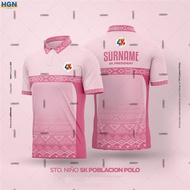 SK CHAIRMAN UNIFORM SUBLIMATION BADGE TSHIRT FOR MEN AND WOMEN POLO SHIRT