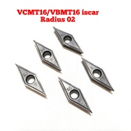 VCMT16VBMT16 ISCAR insert carbide insert bubut pahat bubut mata bubut