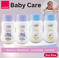 Avon Official Store Baby Care Calming Lavender and Baby Gentle 200ml wash & shampoo, long lasting ba
