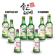 Jinro Good Day Soju x 8 Bottles