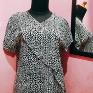 Blouse batik katun paris/ Blouse batik modern