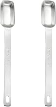 Measuring Spoon Set, 2/6 Pieces Stainless Steel Tea Spoons with Scale, 0.63 ml/1.25 ml/2.5 ml/3.75 m