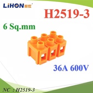 NC Terminal Block H2519 Wire Connector 6 Sq.mm H2519-3