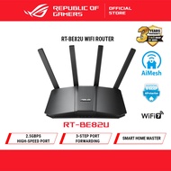ASUS RT-BE82U WiFi 7 Dual-Band Extendable Router, 4K-QAM, MLO, Five 2.5GbE ports, Commercial-Grade N