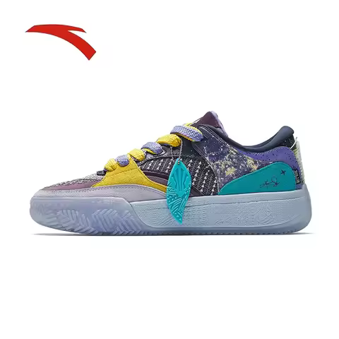 ANTA HélàStyled OUWENXIU MEN Irving Password Series Tibetan Edition Trendy Basketball Culture Board 