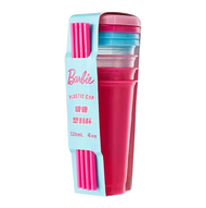Bộ 4 Cốc Nhựa Miniso Barbie Sunlight Series Có Nắp Cốc Đựng Nước Dễ Thương Cốc Đựng Nước Có Van Chui