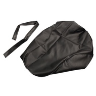 Dirt Motorcycle Black PU Leather Seat Cushion Water Proof Seat Cover for Honda CB400 CB 400