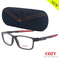 แว่นตา แฟชั่น fashion Cozy รุ่น 5816 กรอบแว่นตา วินเทจ vintage สำหรับตัดเลนส์ มัลติโค๊ท Multicoated 