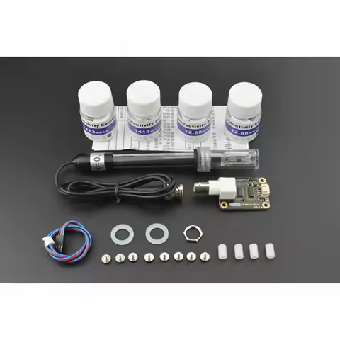 Arduino EC probe Conductivity sensor probe electrode testing kit Compatible with Arduino LattePanda