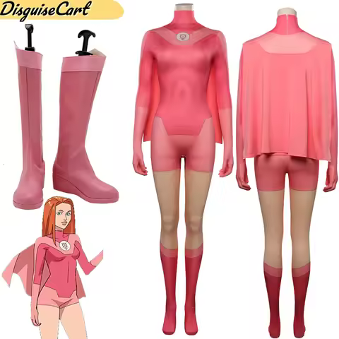 Women Eve Cosplay Costume Anime Invincible Atom Roleplay Fantasia Woman Halloween Carnival Clothes F