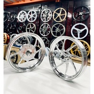 X1R CNC 8 SIDE WHEELS For Vario 125 / 150 / AB 2020 (Code 833 / Size 1.85 - 2.15) Genuine Product X1