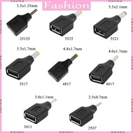 NAV USB Female to DC 2 5 3 0 3 5 4 0 4 8 5 5mm Male Charging Convertor Adaptor
