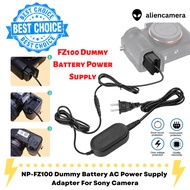NP-FZ100 Dummy Battery with AC Power Supply Adapter For Sony For Sony Alpha1 A7C A7M3 A7M4 A7R4 A7R3