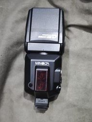 Minolta 美能達 5600 HSD  閃燈 + ADP-MAA 轉接頭  冇盒冇單冇證 功能全正常 送電試燈 90%-95%new 可 用於 for sony A 系統 或 sony E 系統