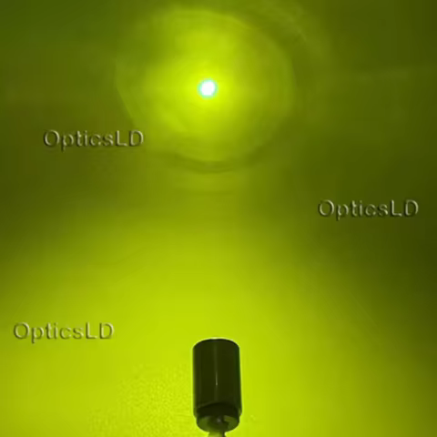 Yellow - Green 560nm 20mW Dot Laser Diode Module