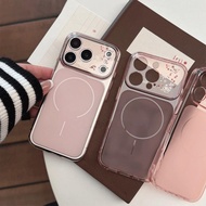 Snow falling cherry blossoms. For iPhone 17/16 simple 15pro phone case 13pro