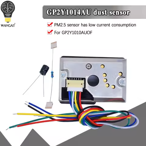 GP2Y1014AU0F Compact Optical Dust Sensor Compatible GP2Y1010AU0F GP2Y1010AUOF Smoke Particle Sensor 
