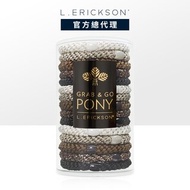 【L. ERICKSON 官方旗艦】 粗版 彈力髮圈桶 15入 || 經典璀璨 ||