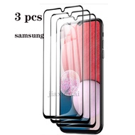 3 Pcs Full Cover Tempered Glass For Samsung Galaxy A13 A23 A33 A53 A73 5G 2022 Screen Protector for 