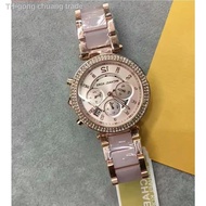 【นาฬิกา】 Michael Kors MK Parker Mini Multi-Function Ladies Watchนาฬิกาแบรนด์เนมแท้100  MK5896