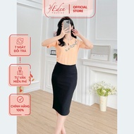 Áo kiểu nữ dáng suông cổ giọt nước tay ngắn thêu hoa thời trang - Eden Fashion Store - ASM235