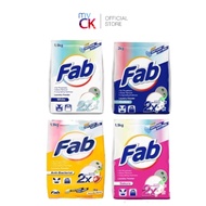 (Bundle of 2) Fab Laundry Powder Detergent Anti-bac/Cotton/Sakura 1.9kg-2.0kg