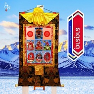 ZANGCUN | ภาพวาดผ้าฝ้ายเนปาล Nyingma Three Roots Seven Thangka ด้วยสีธรรมชาติ