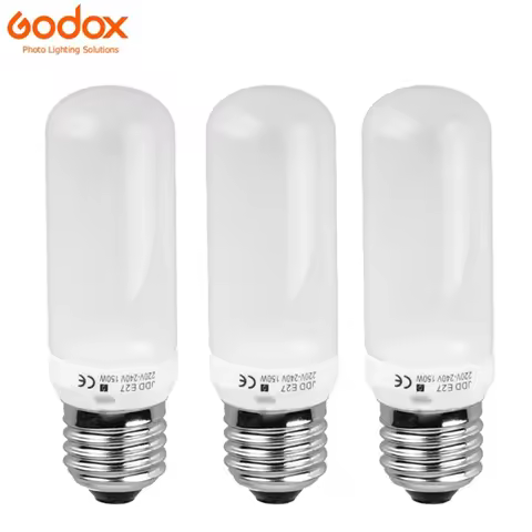 3ps Godox 150W 250W E27 Modeling Lamp Light Lighting Bulb for Studio Flash DE300 DE400 SK300 SK400 Q