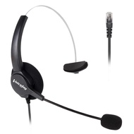 VoiceJoy Headset RJ9/RJ10 ONLY for Yealink Phone,AVAYA1608 1616 9608 9610 9620 9640 9650 IP PhoneS,Grandstream GXP14XX