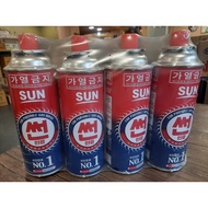 220g x 28 cans in a box, Korea Butane series for portable gas range, torch ETC. Maxsun, Mega, Sun, H