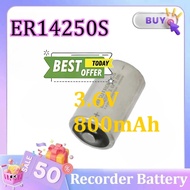 ER14250S 150 3.6V 800mAh Degree High Temperature Lithium Battery Is Equivalent To ER14250MR-145 Temp