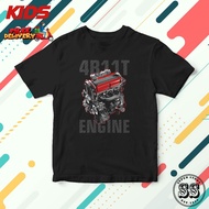 KIDS CUTE 4B11T ENGINE CAR DESIGN 3 HIGH QUALITY COTTON BAJU BUDAK MURAH