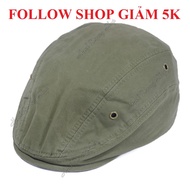 Men's beret hat, men's beret hat, old man's hat, duckbill hat, old man's hat without logo, cotton ma