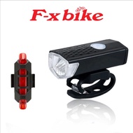 F-X BIKE USB Rechargeable Super Bright Bicycle Light – Waterproof, 6–8h Battery