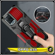Oppo A54 A 54 Hardcase KickStand Robot Cover Outdoor Armor Casing
