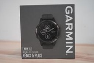 [二手] Garmin Fenix 5 plus 藍寶石 進階複合式戶外GPS腕錶