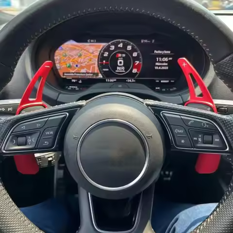 Aluminum Alloy Steering Wheel Paddle Shift for Audi 2017-2019 S3 S5 SQ2 SQ5 TT A3 8V A4 A5 Q2 Q3 Q5