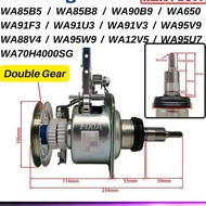 Heavy Duty Samsung WA85B5 WA85B8 WA90B9 WA650 WA91F3 (Double Gear) Washing Machine Clutch Mechanism 