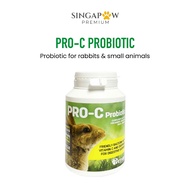 Vetark Pro-C Probiotic for Rabbit & Small Animals / Prebiotic & Probiotic / Vitamin C & Glucose