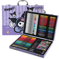 24Colors Kuromi Children Silky Rotating Crayon Non-toxic Washable Crayons Set for Toddlers Capybara 