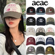 Korean Version Niche aeae Hat Men Women Plaid Baseball Cap Heavy Industry Embroidered Peaked Cap Cam