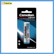 Camelion - 18650 平頭 (2600mAH) 鋰離子充電電池 (1粒) authorized goods 849198008081