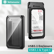Yottamaster 10Gbps SSD โปร่งแสง USB 3.1 GEN1 SATA 3.0ใส HDD สำหรับ 2.5 นิ้ว 3.5 นิ้ว SATA ฮาร์ดไดรฟ์